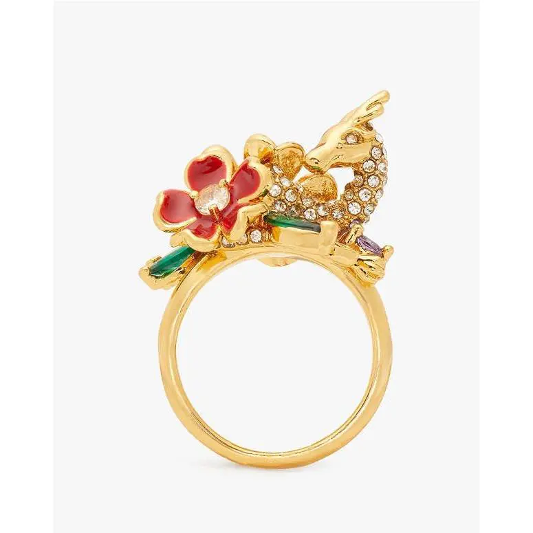 Kate Spade Women’s Lucky Dragon Ring Size 7 KE991