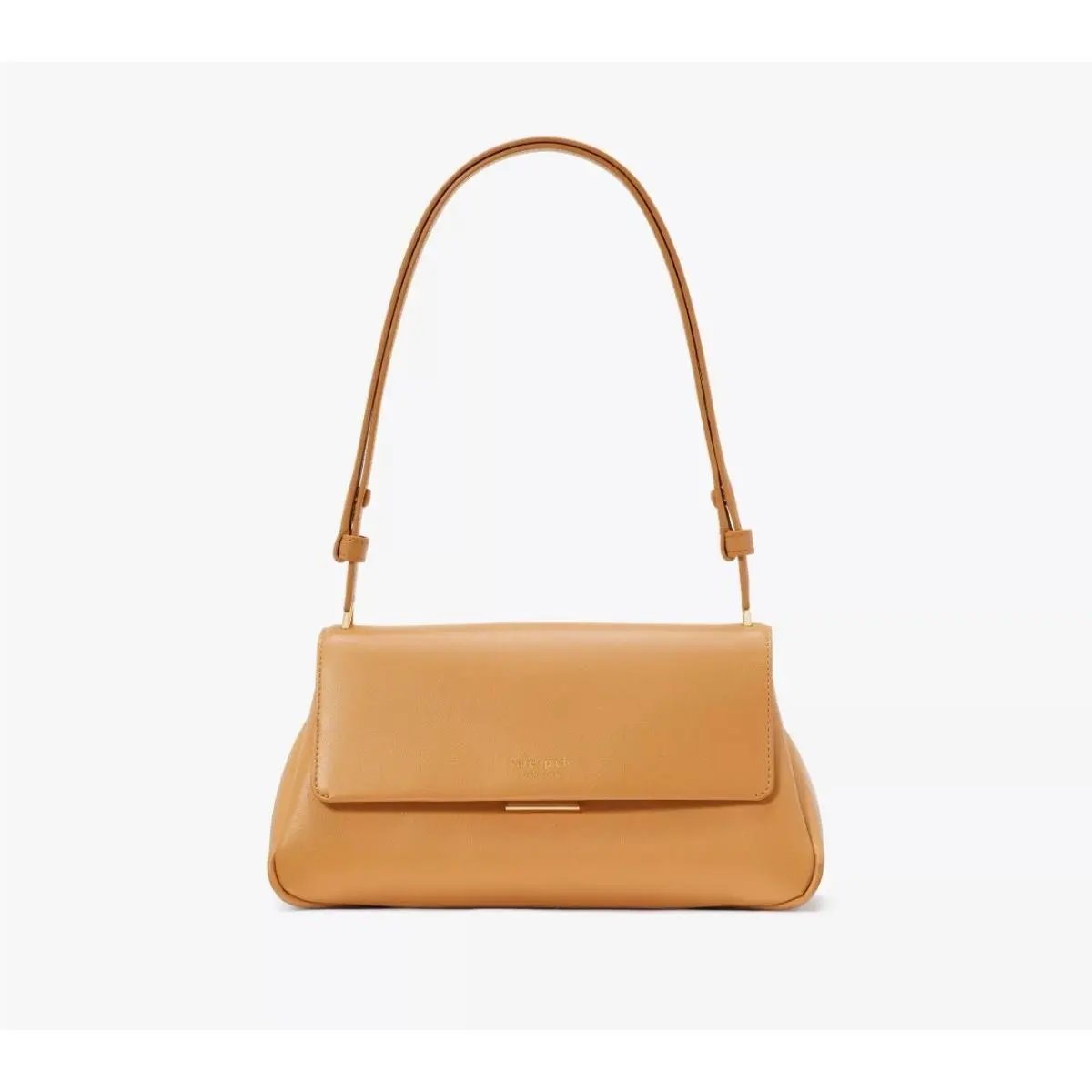Kate Spade Leather Grace Convertible Shoulder Bag In Caramel Corn
