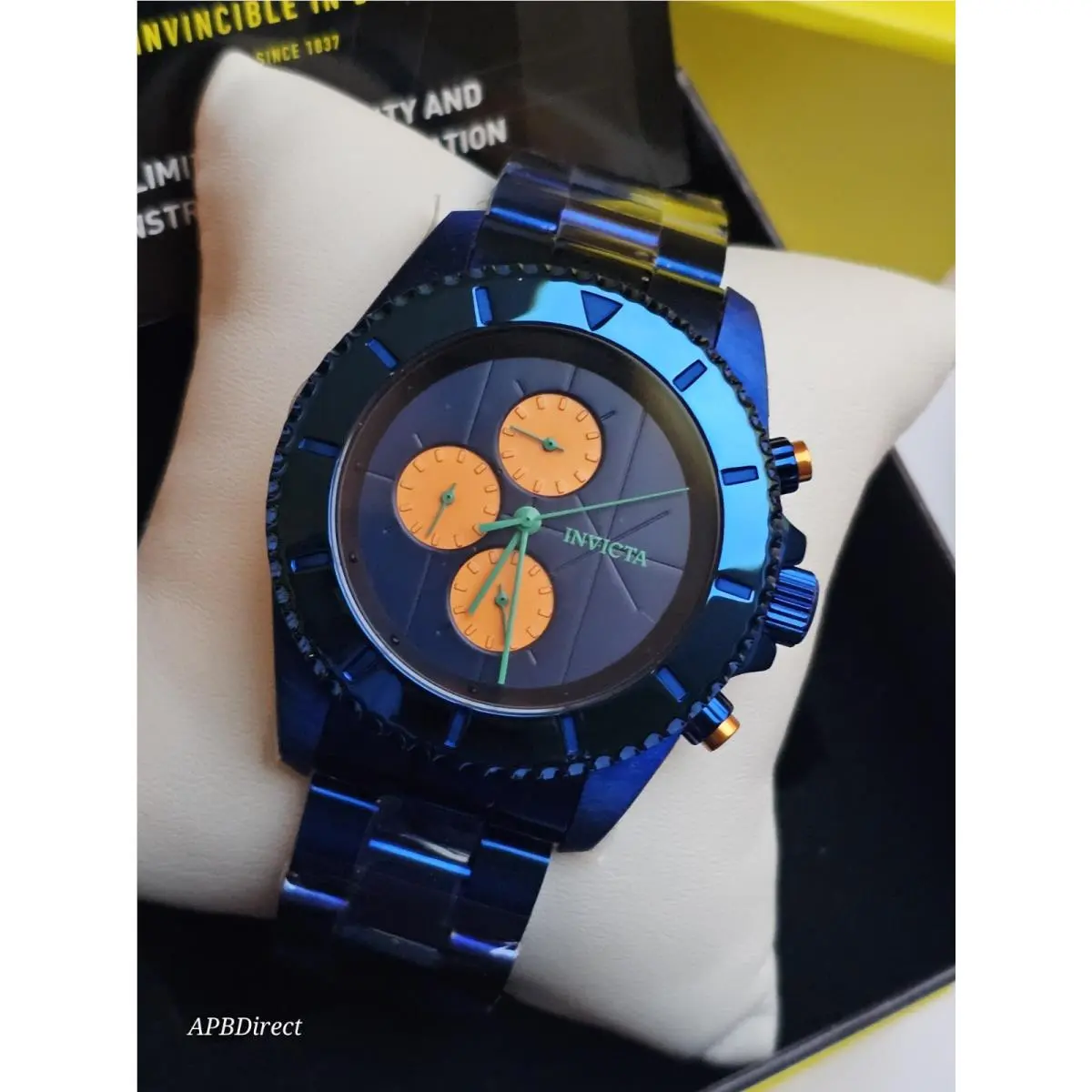 - Next Gen Pro Diver - Dual Time - Blue Ionic Plating - Mens Watch by Invicta