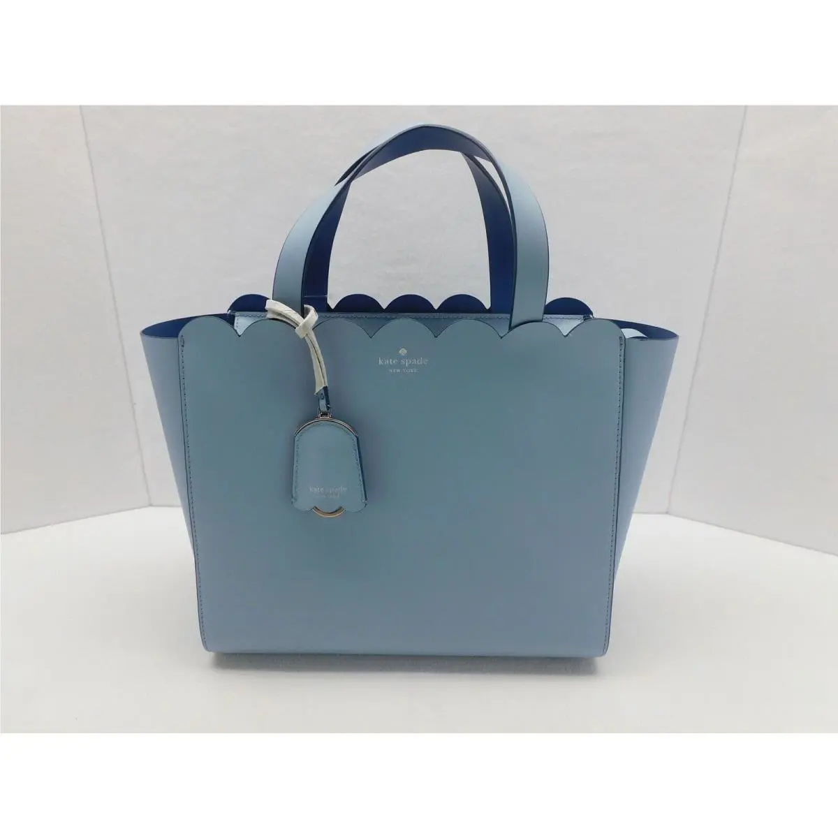 Kate Spade NY Magnolia Street Mina Crossbody Tote Bag WKRU5744-533 Blue Dawn New