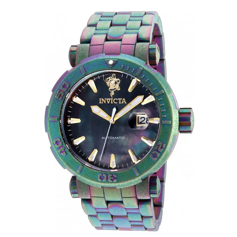 Invicta Sea Base Automatic Men`s 48mm Limited Ed Mother of Pearl Watch 26629