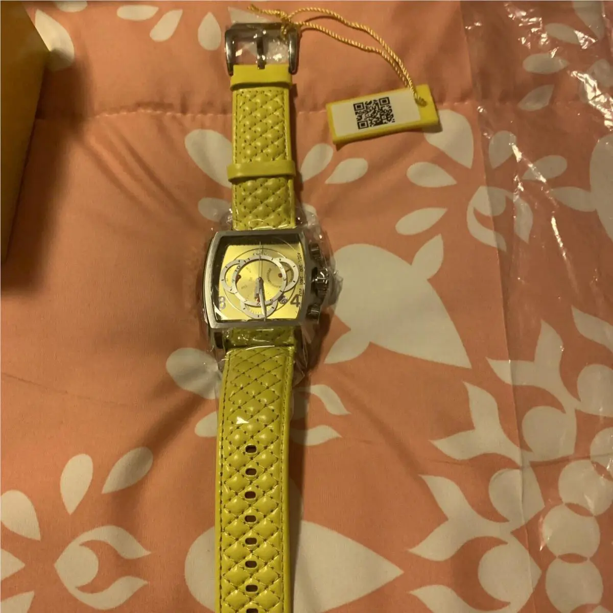 Invicta S1 Rally Swiss Ronda Z60 FE Caliber Men`s Watch - 48mm Yellow 44033