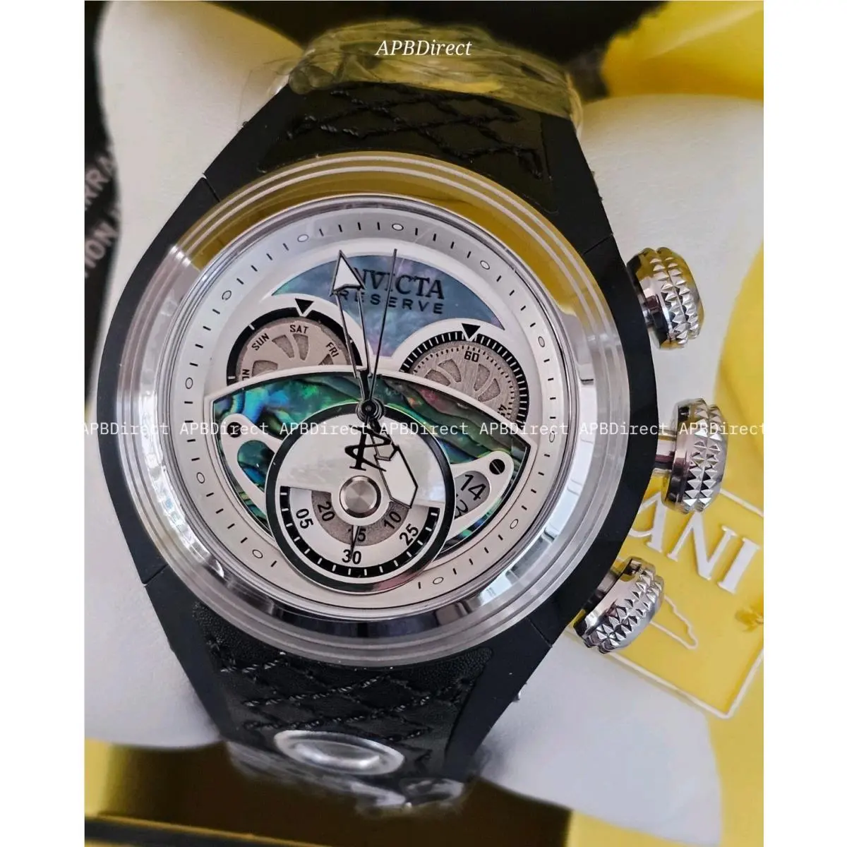 Invicta - Reserve S1 - Elite - Swiss Z60 - Abalone Mop Layered Dial Mens Watch