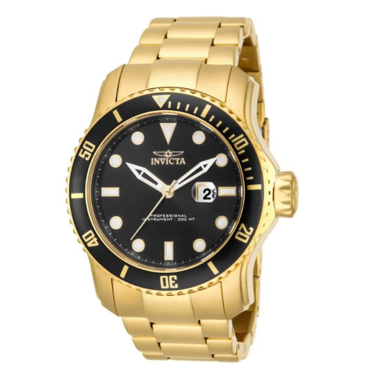 Invicta Men`s 15351 Pro Diver Analog Display Swiss Quartz Gold-plated Watch …