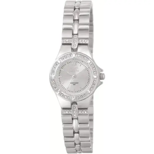 Invicta Women`s 0132 Wildflower Collection Crystal Accented Stainless Steel Watc