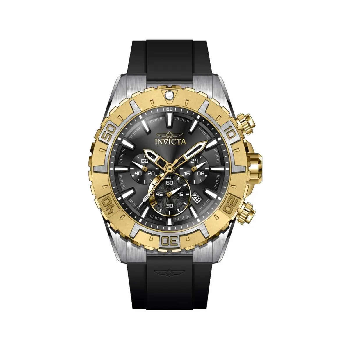 Watch Invicta 37629 Aviator Men 49 Stainless Steel