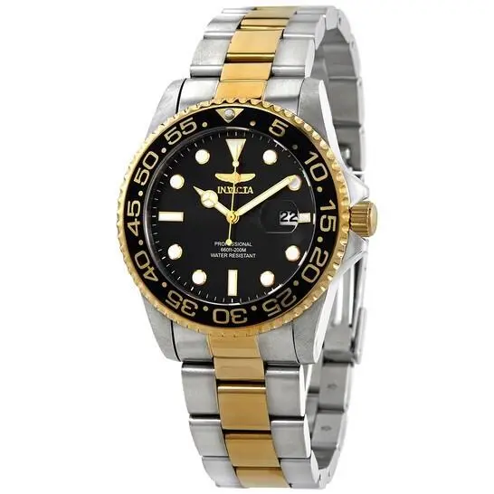 Invicta Pro Diver Quartz Black Dial Men`s Watch 33255