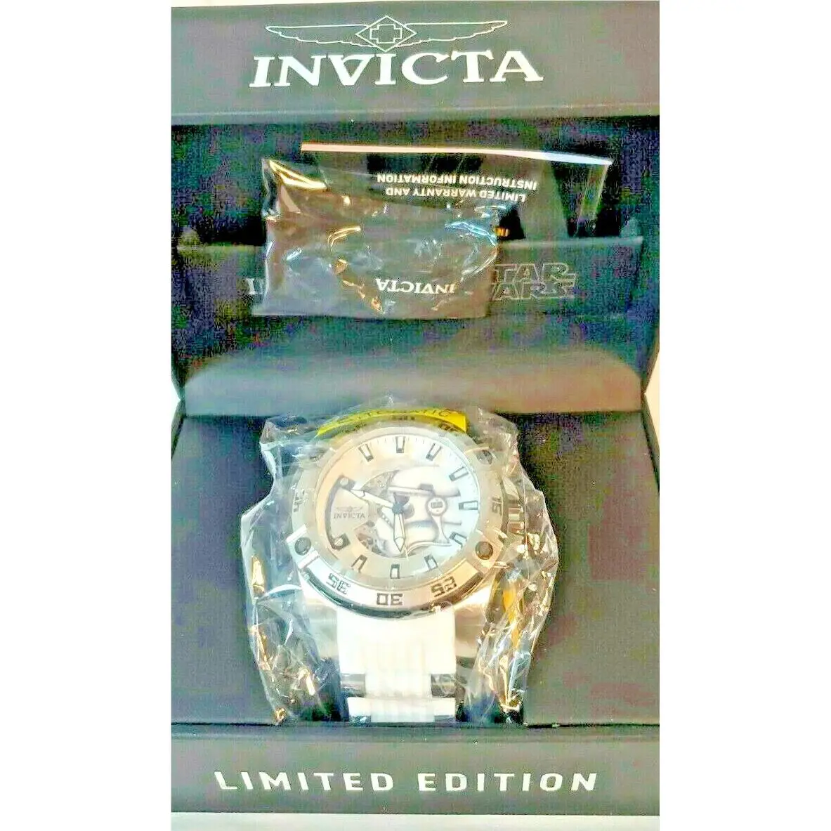 Invicta 31689 52mm Speedway Automatic Star Wars Stormtrooper Limited Edition