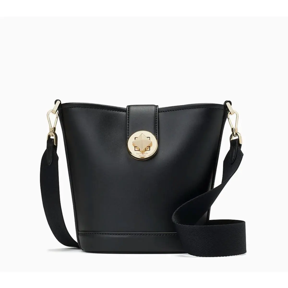 Kate Spade Audrey Mini Bucket Bag Crossbody In Black