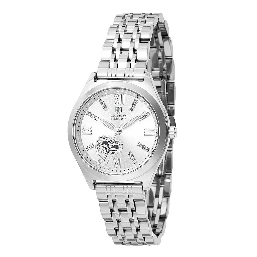 Montres Prestige x  MPW-0013 Women`s Silver Open Heart Watch 33.5mm by Invicta