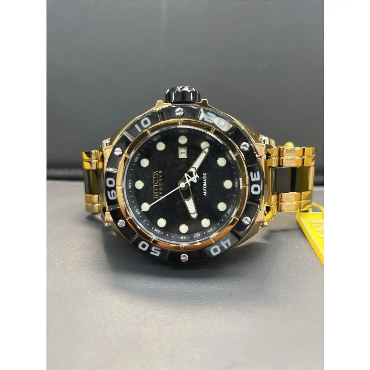 Newinvicta Reserve 53mm Ripsaw Automatic Carbon Fiber Dial Watch Model 38848