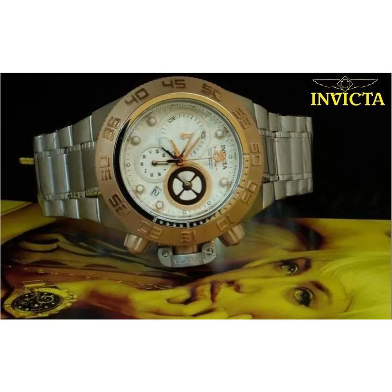 Invicta 10141 Mid Size Subaqua Noma IV Ronda 5040 Quartz Chronograph Watch