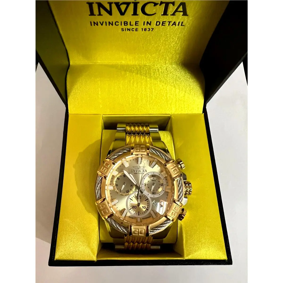 Invicta Bolt 25864 Two Toned Stainless Steel Mens Watch