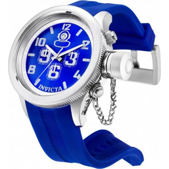 Invicta Russian Diver Men`s Watch - 52mm Blue Face Band