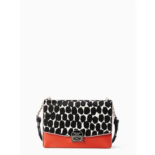 Kate Spade New York Crossbody Convertible Flap Bag Cream Rosy Cheeks Ember Neve