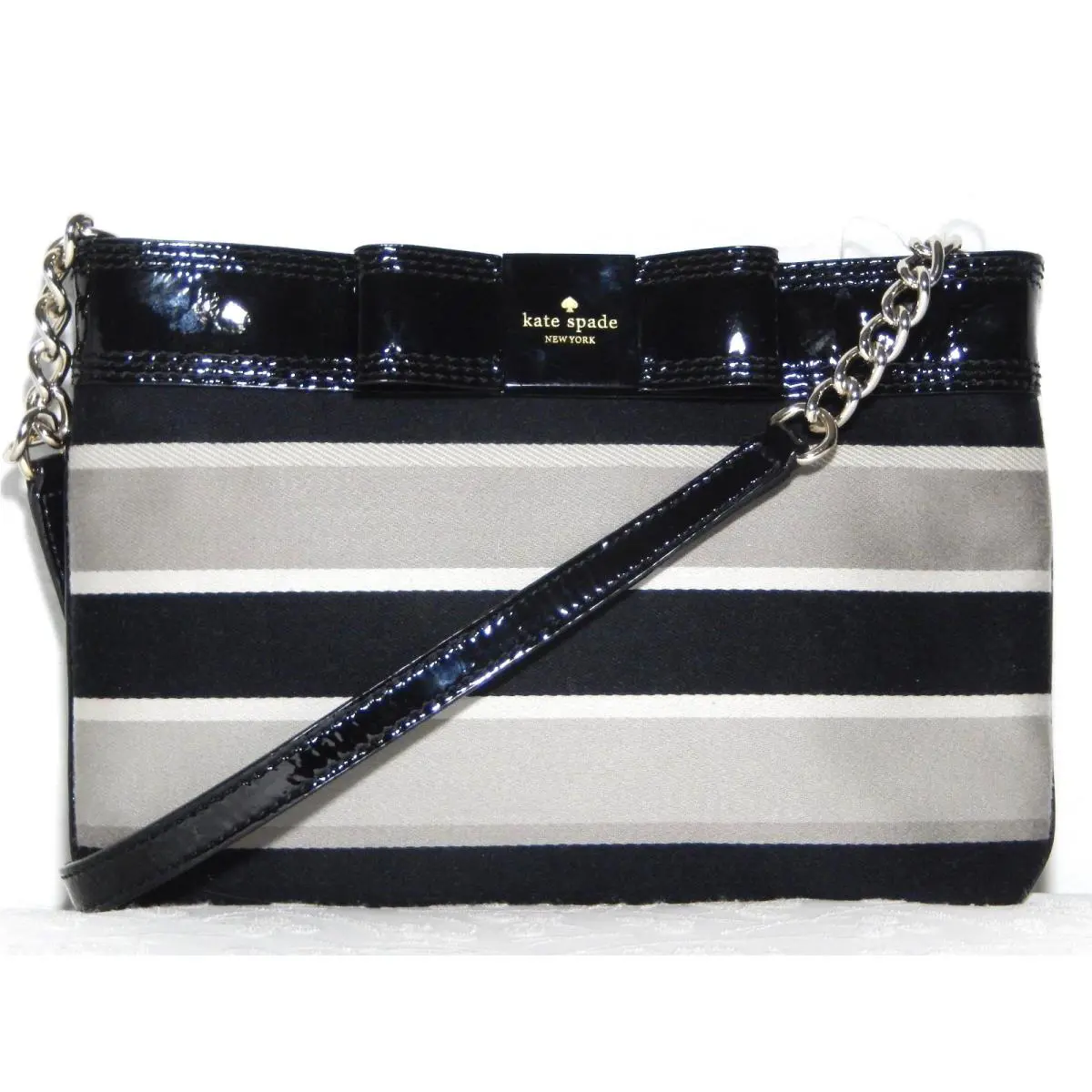 Kate Spade Primrose Hill Strip Arica Crossbody 13.4 x14.6 x4.7 Multi