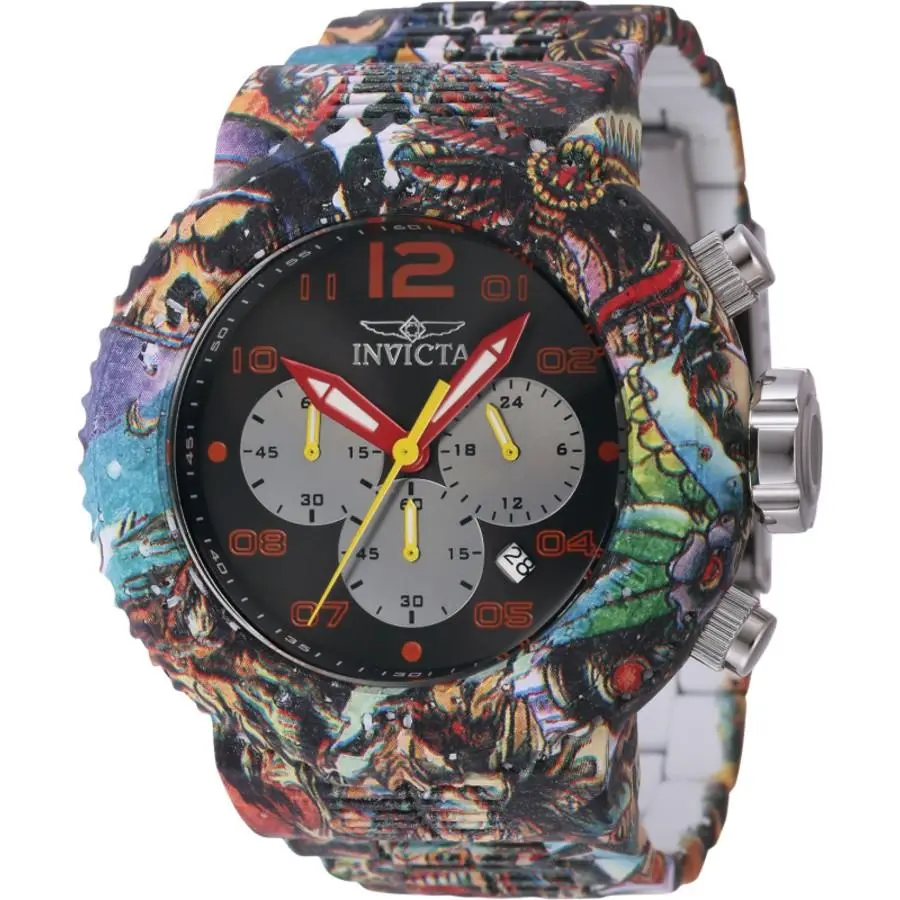 Pro Diver Zager Exclusive Chronograph Quartz Men`s Watch 43234 by Invicta