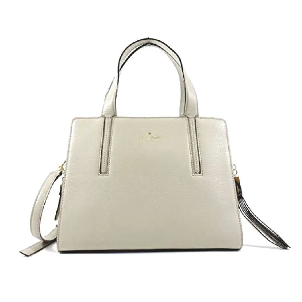 New York Grey Street Dominique Satchel Bag Magnolia by Kate Spade