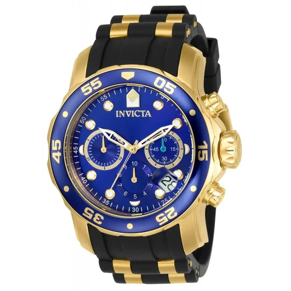 Invicta Men`s 17882 Pro Diver Quartz Multifunction Blue Dial Watch