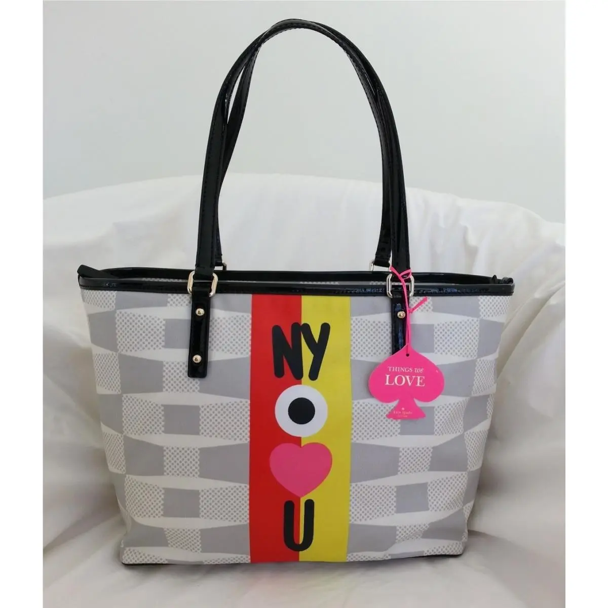 Kate Spade New York x Darcel Small Harmony Tote Bag in Big Smoke Nwt: SRP:$228