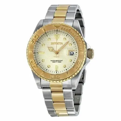 Pro Diver Automatic Champagne Dial Two-tonemens Watch 14343 by Invicta
