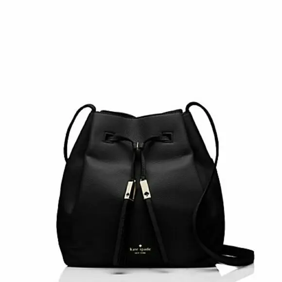 Kate Spade Large Leather Bag Cooper Grey Street WKRU3057