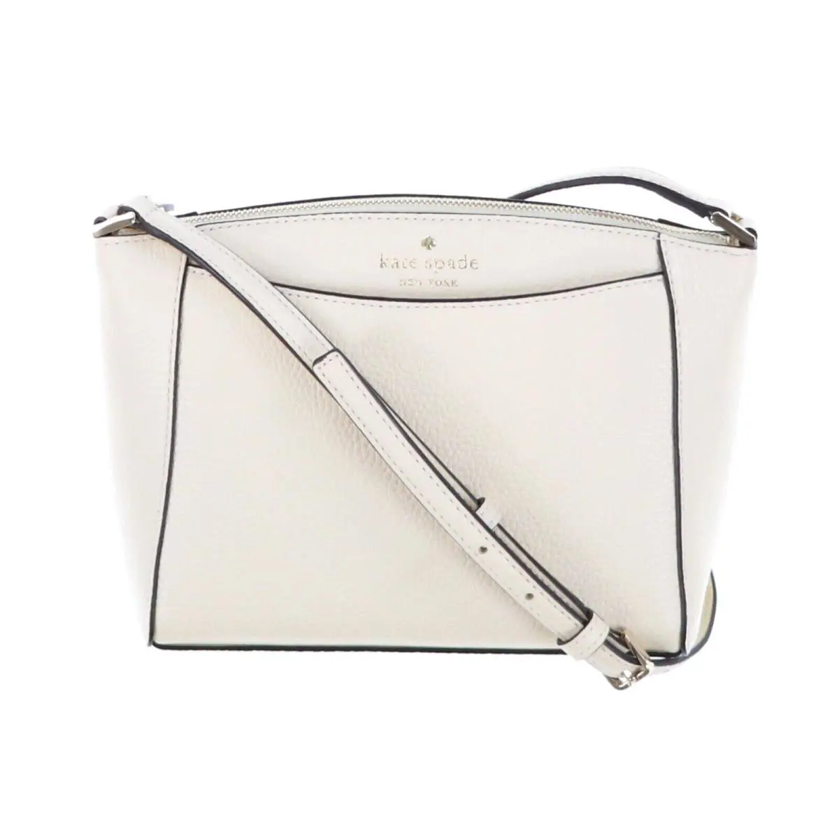 Kate Spade New York Monica Crossbody Purse Adjustable Strap Buttermilk Glaze New