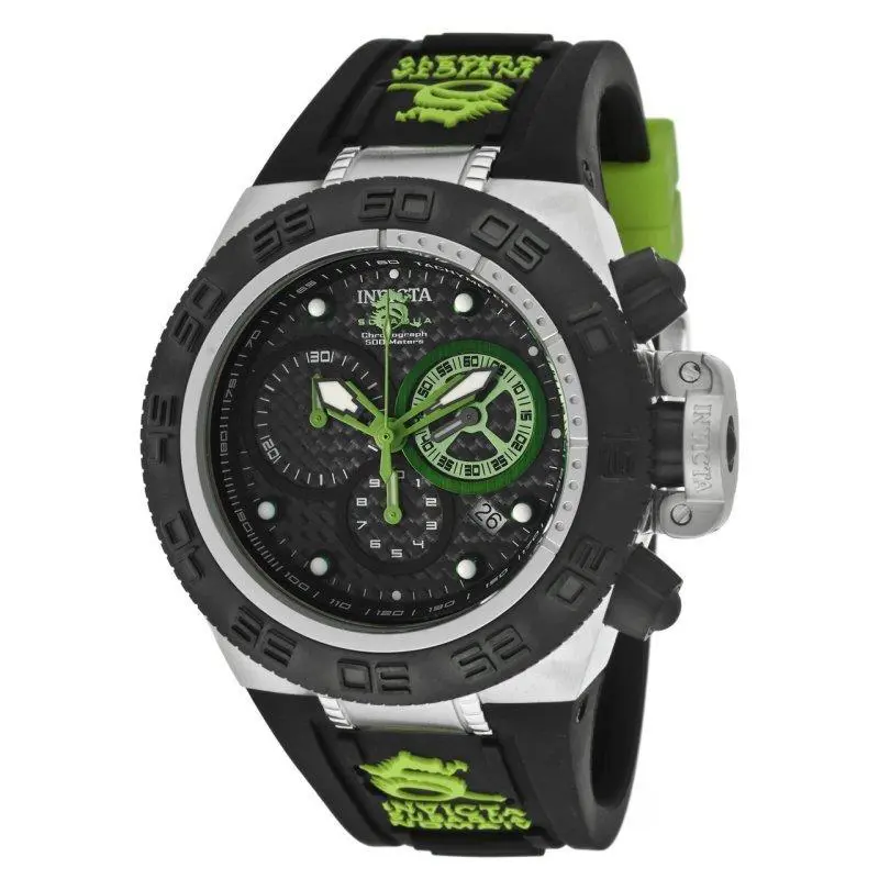 Invicta 10157 Subaqua Noma IV Sport Chronograph Carbon Fiber Dial Mens Watch