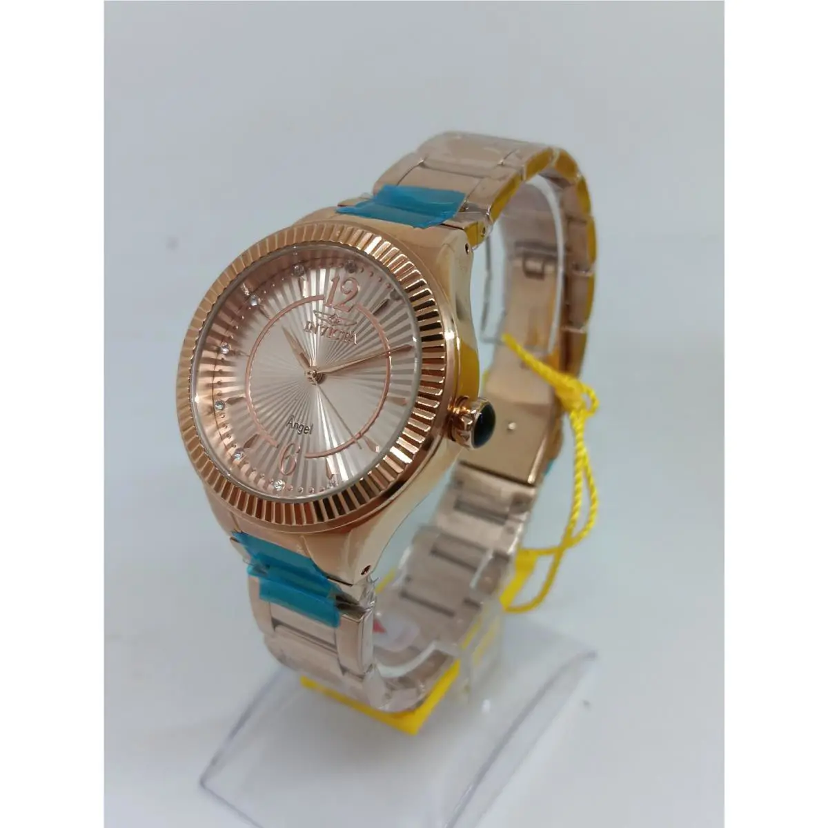 Invicta Angel 28332 Women`s 35mm Rose Gold S/steel Japanese Quartz Watch