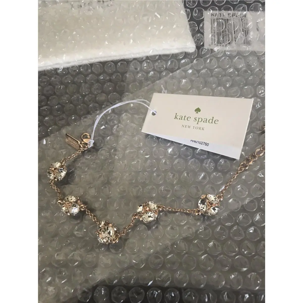 Kate Spade Lady Marmalade Bracelet Clear/ Rose Gold