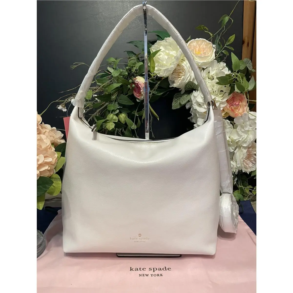 Kate Spade New York Greene Street Kaia Hobo/shoulder W/crossbody White