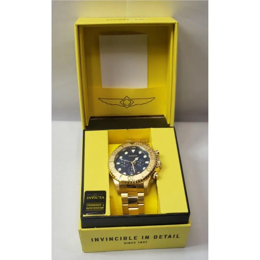 Pro Diver Chronograph Quartz Blue Dial Men S Watch 36974 No Tags by Invicta