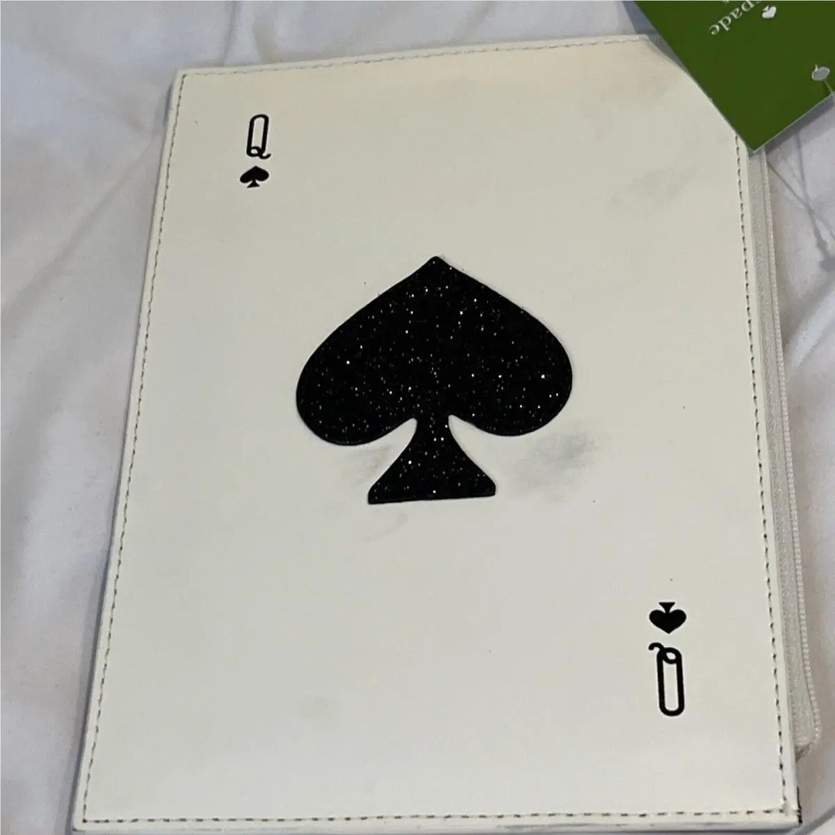 New Tags Kate Spade Harriet Taft Street Wristlet Ace Spades Casino Gambling
