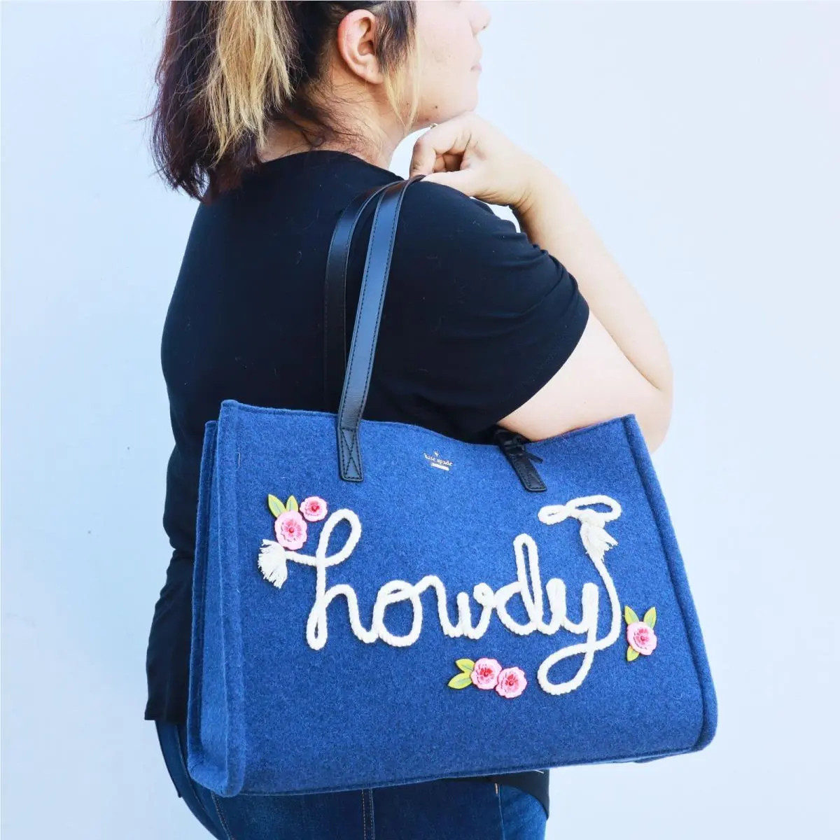Kate Spade York Wild Ones Howdy XL Sam Tote