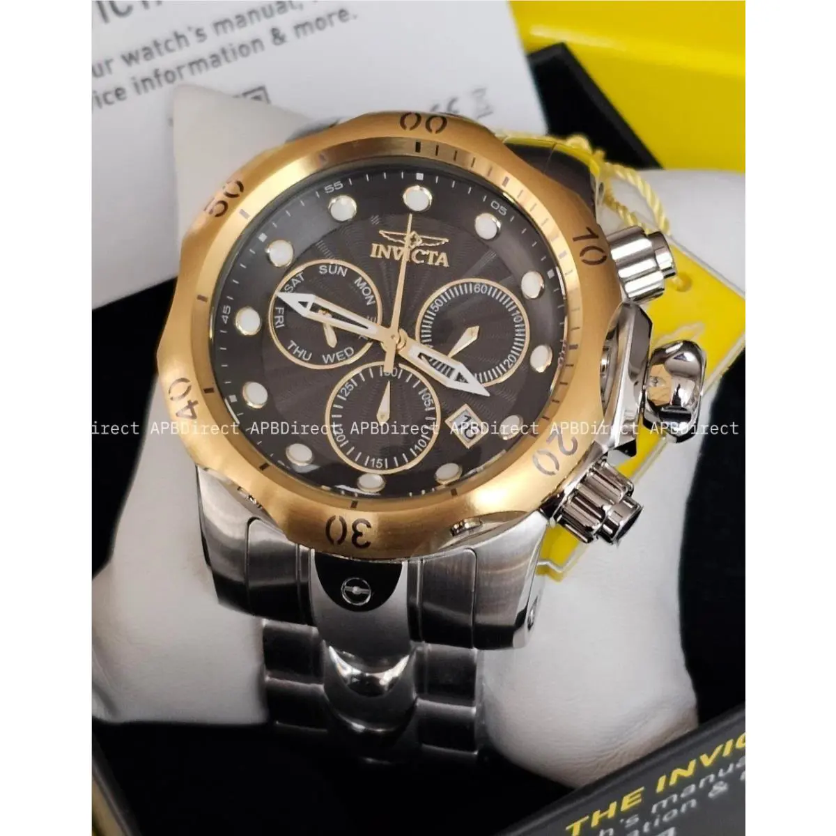 Invicta - Venom - Swiss Z60 - Sunray Dial - Chronograph - 1000m WR Mens Watch