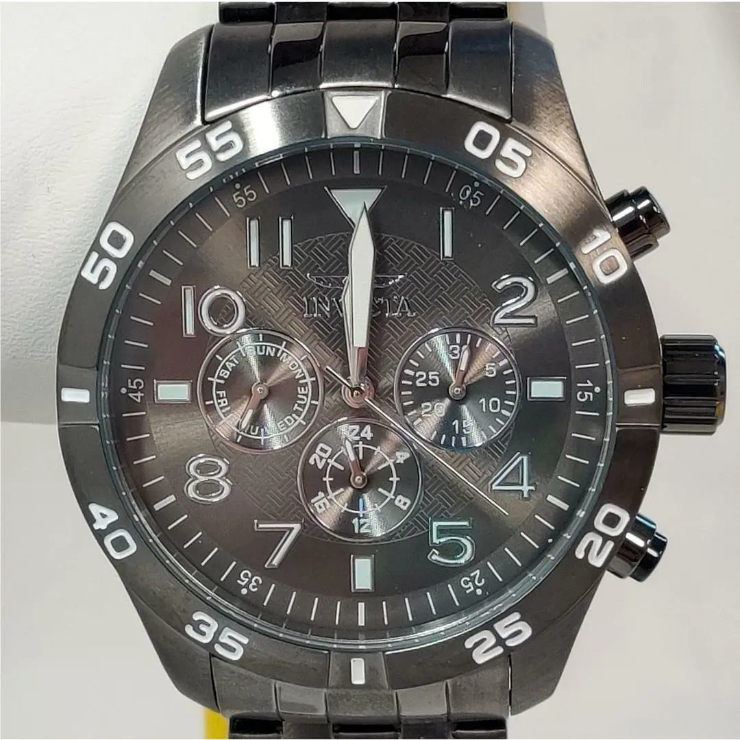 Invicta 19205 Mens I-force Gunmetal Ion-plated Multi-function Watch