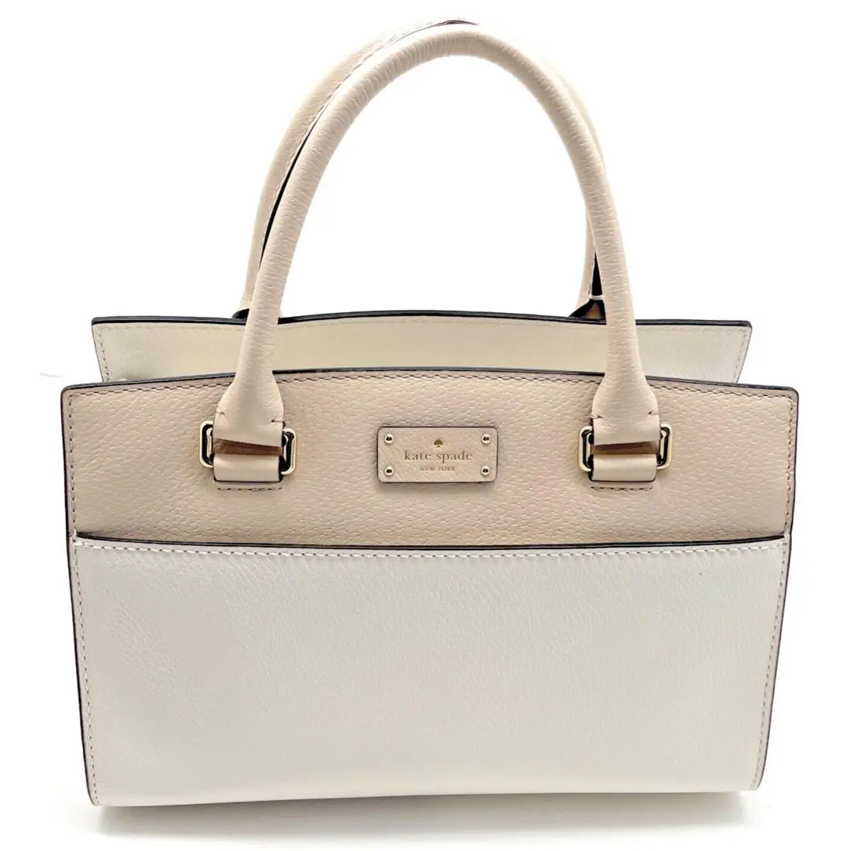 Kate Spade Grove Street Small Caley Satchel Cement Beige