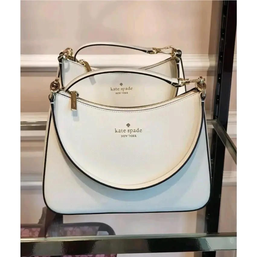 Kate Spade KH397 Madison Shoulder Bag Saffiano Leather Crossbody In Meringue