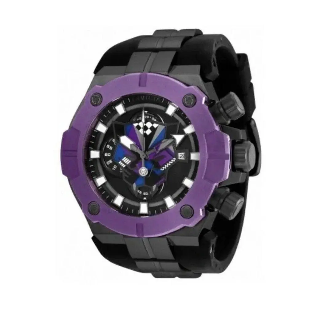 Marvel Black Panther Invicta Quartz Watch Model 36356 Ltd Ed