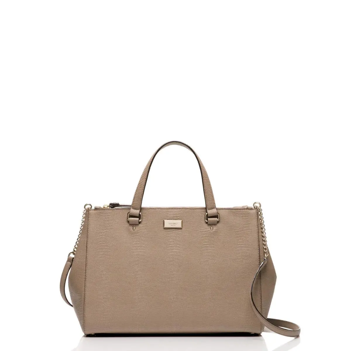 Kate Spade Bristol Drive Loden Pipe Grey Satchel Bag WKRU3116
