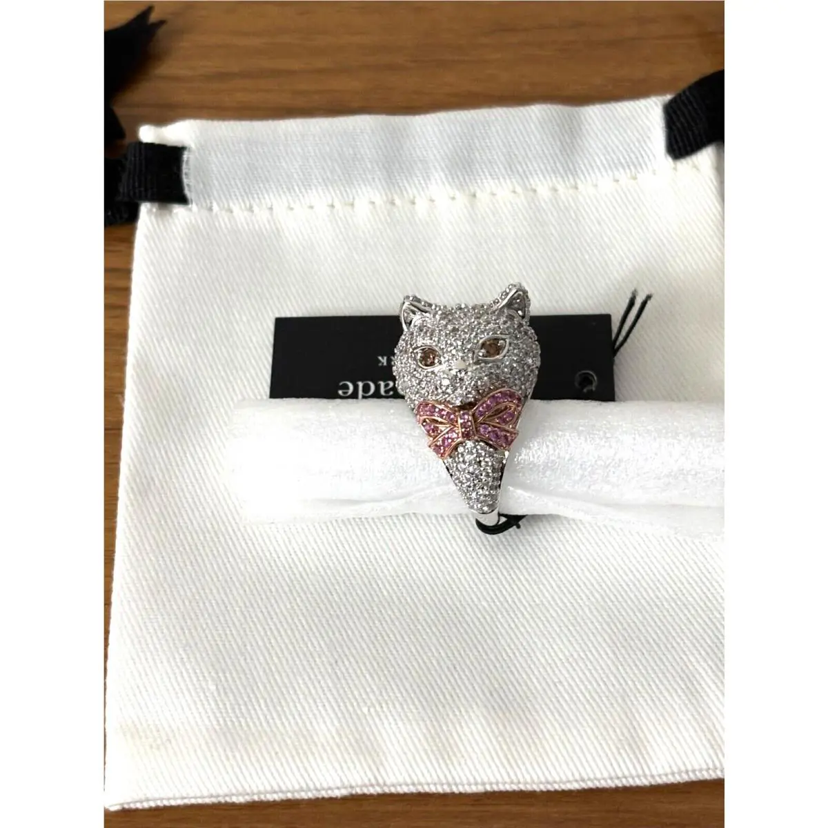 Kate Spade New York Pawlina Cat Cocktail Ring