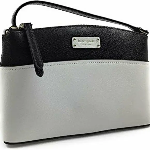 New Kate Spade New York Jeanne Crossbody Handbag Vanilla Latte/black