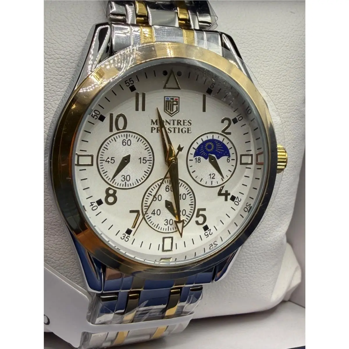 MPW-0050 Montres Prestige X Invicta Men`s Watch - 40MM Steel Gold MPW-0050 - Gold