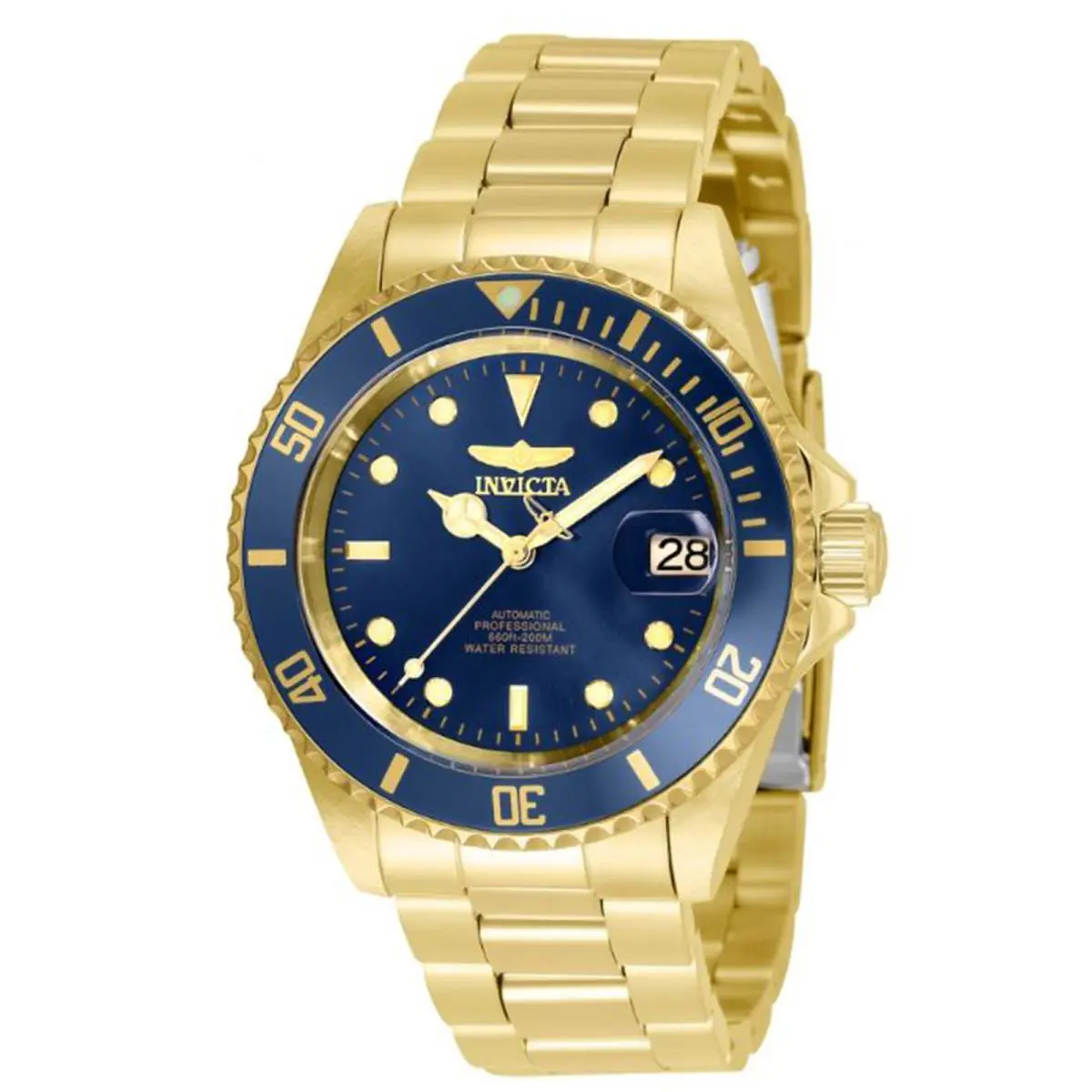 Invicta Men`s 35699 Pro Diver Automatic 3 Hand Navy Blue Dial Watch
