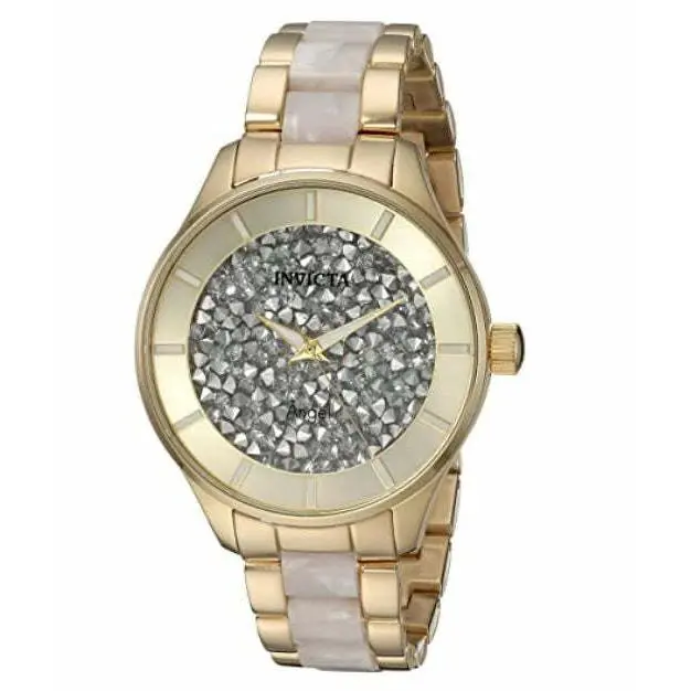 Invicta Women`s Angel Quartz Watchvstainless-steel Strap Two Tone Model: 24666