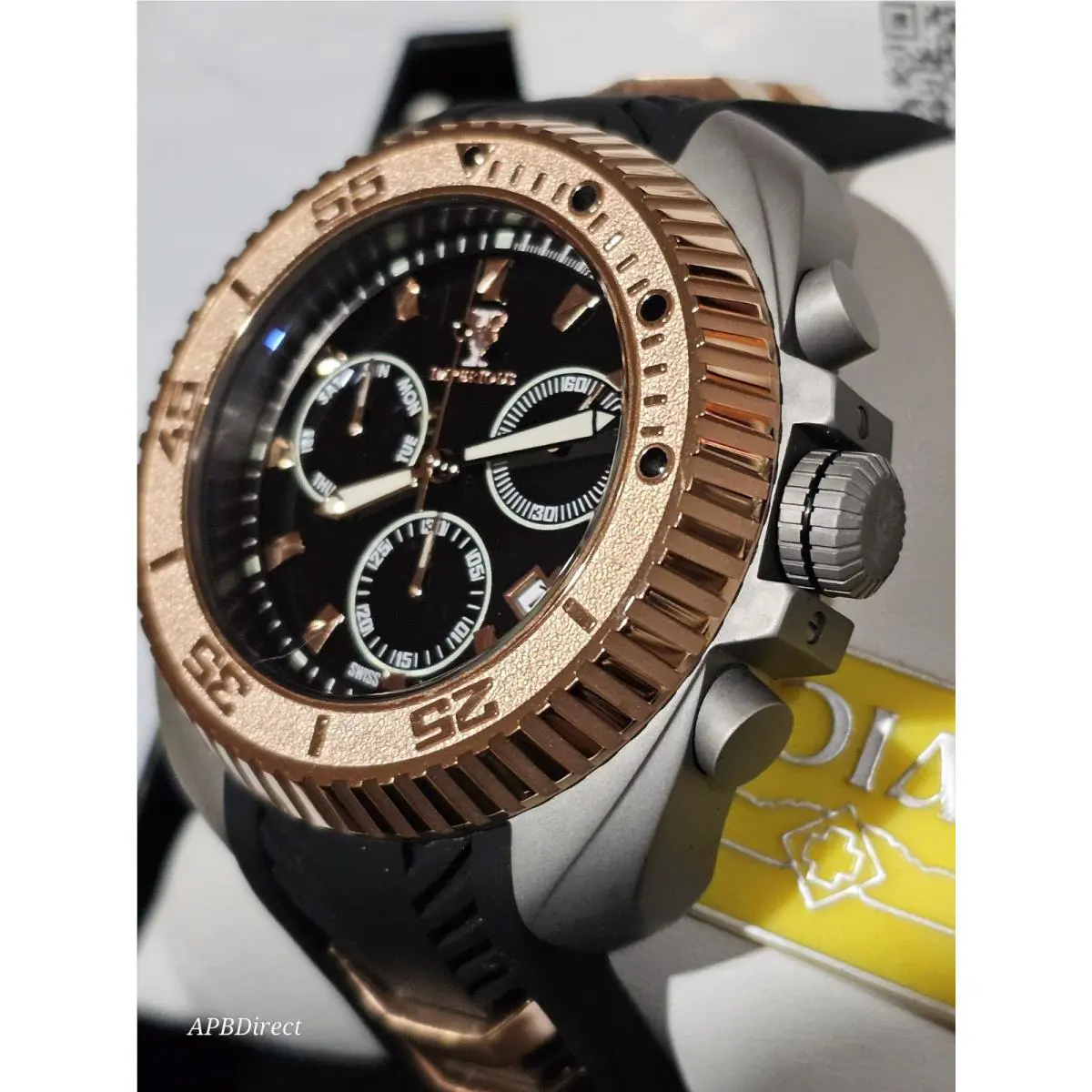 Invicta - Imperious- Gear Head - Swiss Z60 Chronograph Quartz - Mens Watch