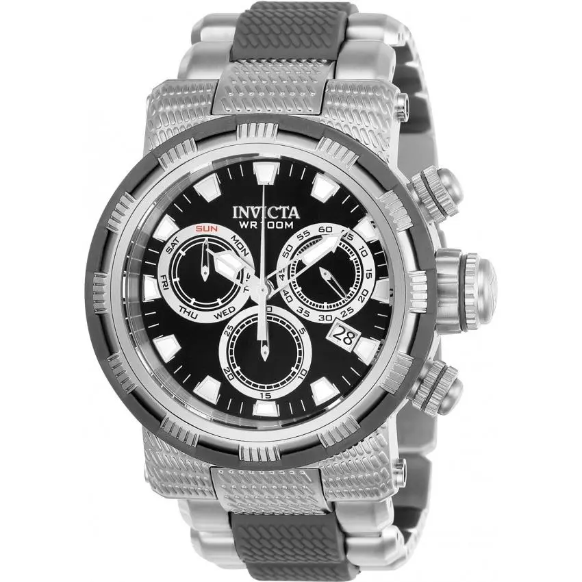 Mens Invicta 23976 Capsule Chronograph Two Tone Bracelet Watch