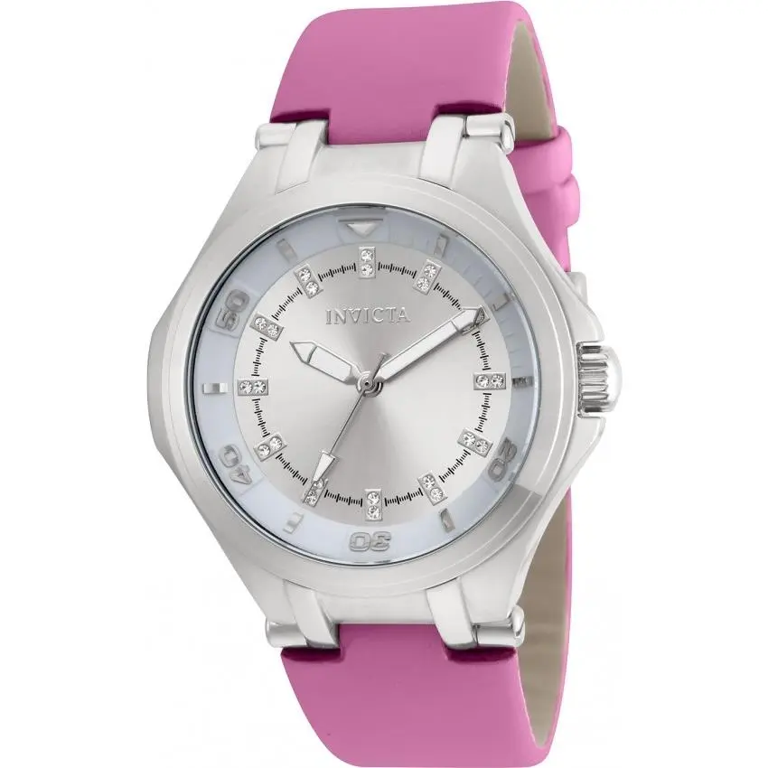 Womens Invicta 21758 Wildflower Pink Polyurethane Ladies Watch