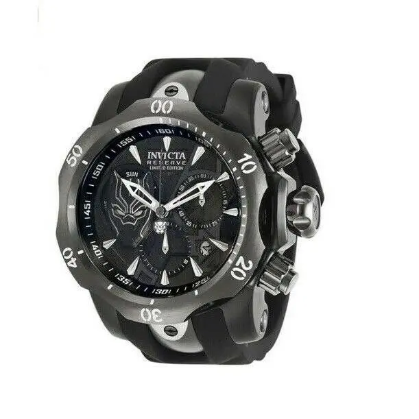 Marvel Invicta Black Panther Quartz Watch Model 32430 Ltd Ed 3/3000