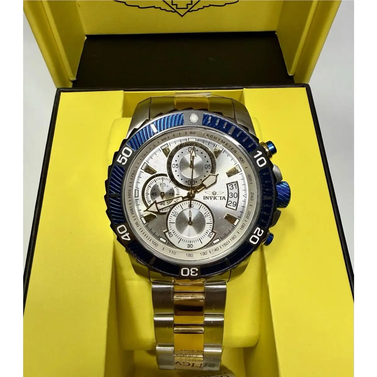 Men`s  Pro Diver Scuba 23994 Japan Chronograph Stainless Steel 45mm Watch by Invicta